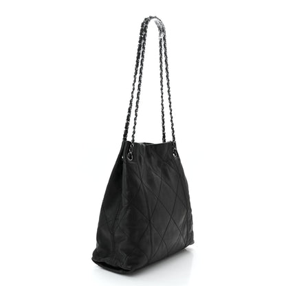Chanel Lambskin Quilted Small Soft Touch Shoulder Bag Black 3 of 13