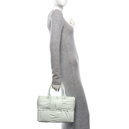 Bottega Veneta Foulard Intrecciato Pleated Medium Arco Tote Glacier 2 of 10