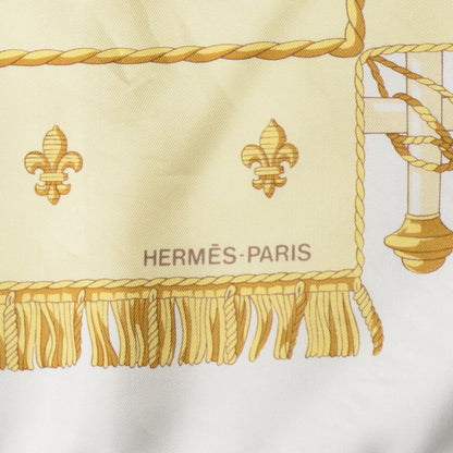 Hermes Silk Vue Du Carrosse De La Galere La Reale Scarf 90 4 of 6