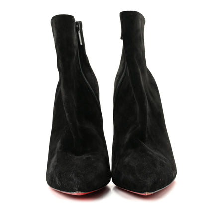 Christian Louboutin Suede So Kate Booty 100 Ankle Boots 37.5 Black 3 of 10