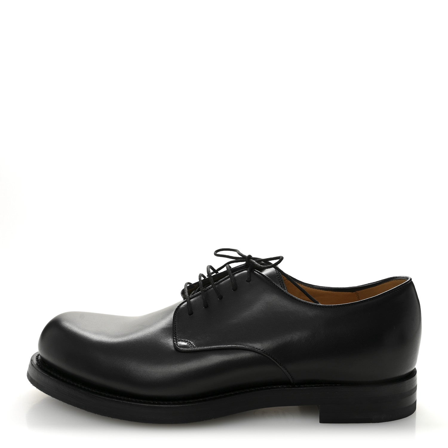 Gucci Knight Calfskin Mens Oxford Loafers 8.5 Black 1 of 8