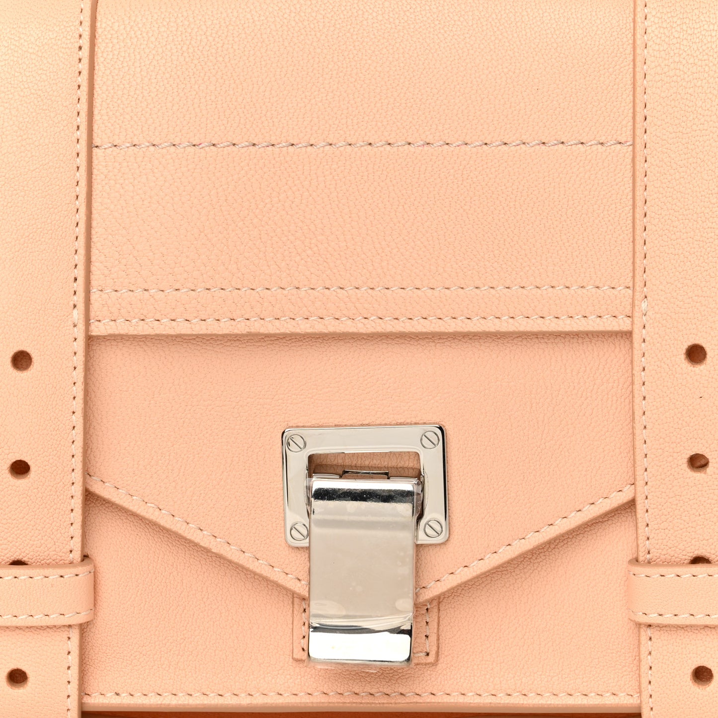 Lambskin Tiny PS1 Satchel Peach