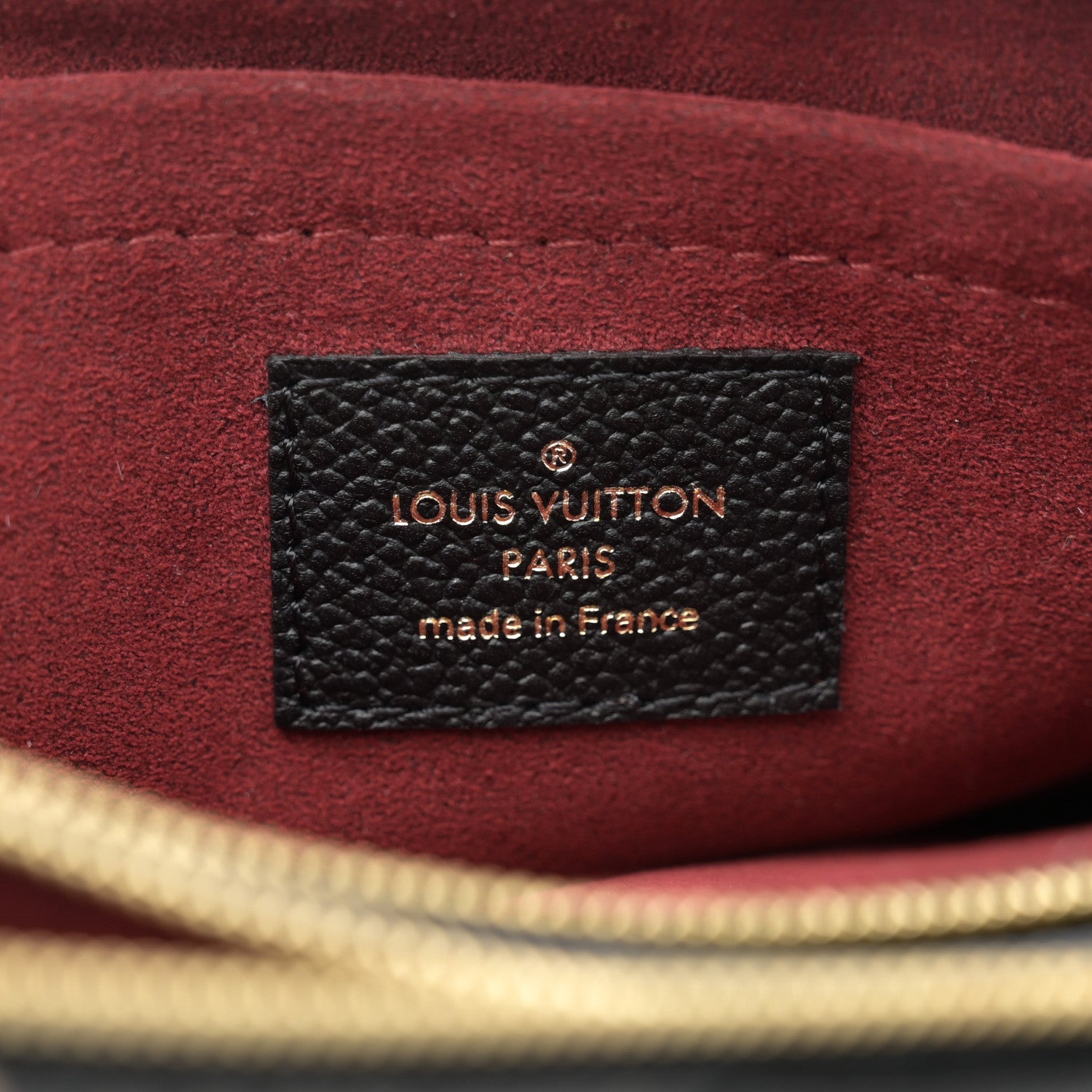 Louis Vuitton Empreinte Monogram Giant Multi Pochette Accessories Black Beige 7 of 10