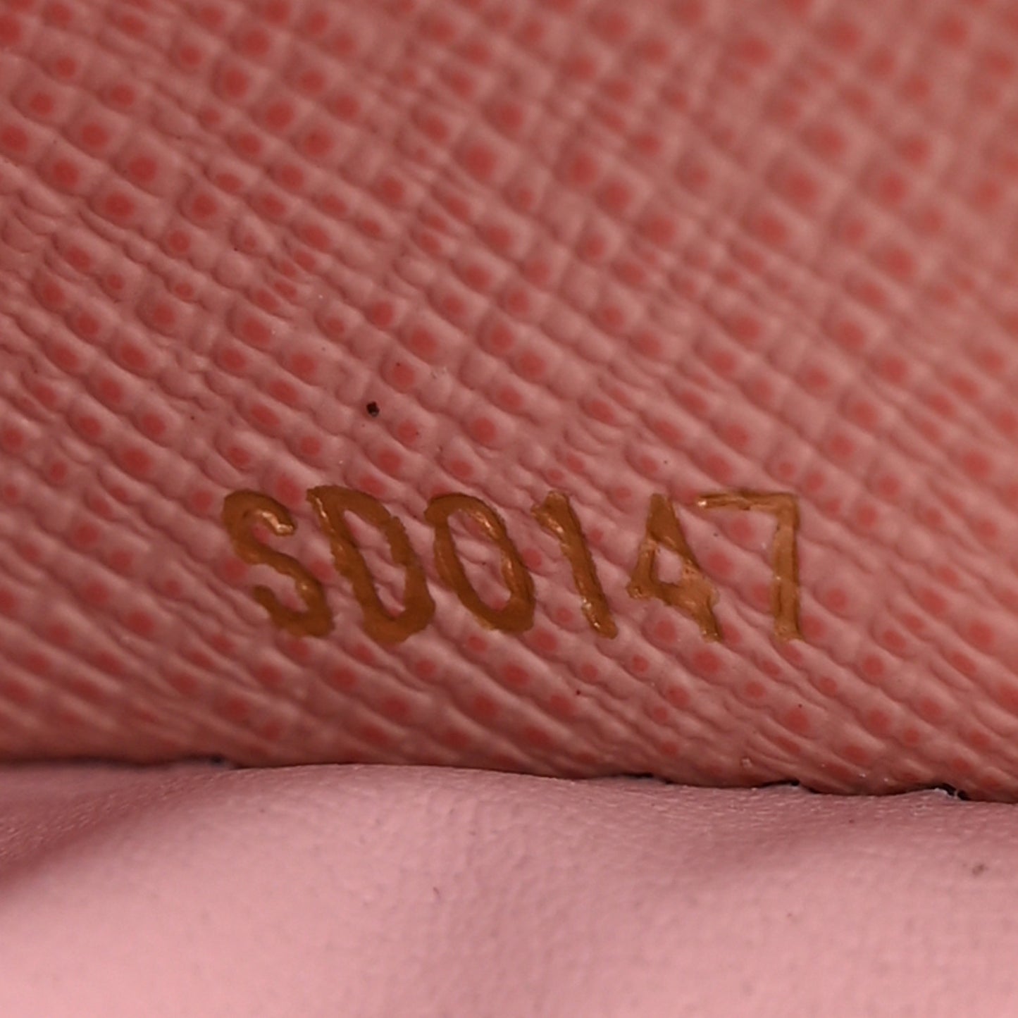 Monogram Clemence Wallet Rose Ballerine