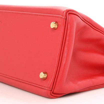 Hermes Swift Kelly Retourne 32 Vermillion 10 of 13