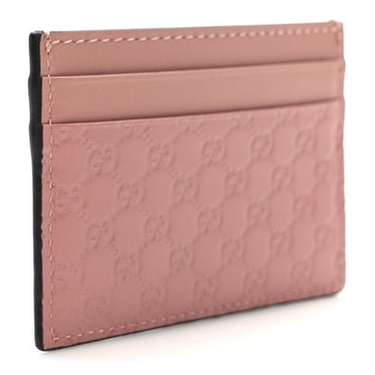 Gucci Microguccissima Card Holder Soft Pink 3 of 7
