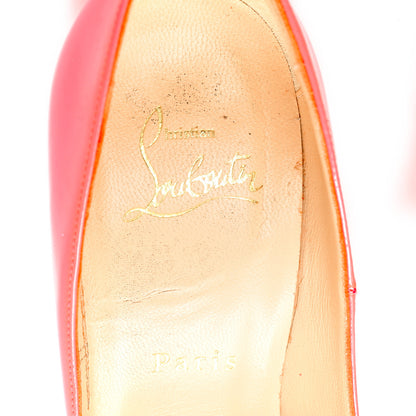 Christian Louboutin Patent So Kate 120 Pumps 37 Shocking Pink 6 of 8