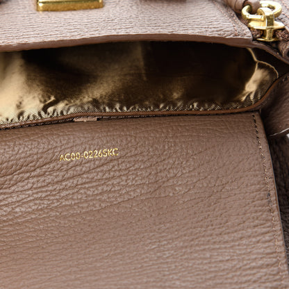 3.1 Phillip Lim Textured Calfskin Mini Pashli Satchel Taupe 9 of 10