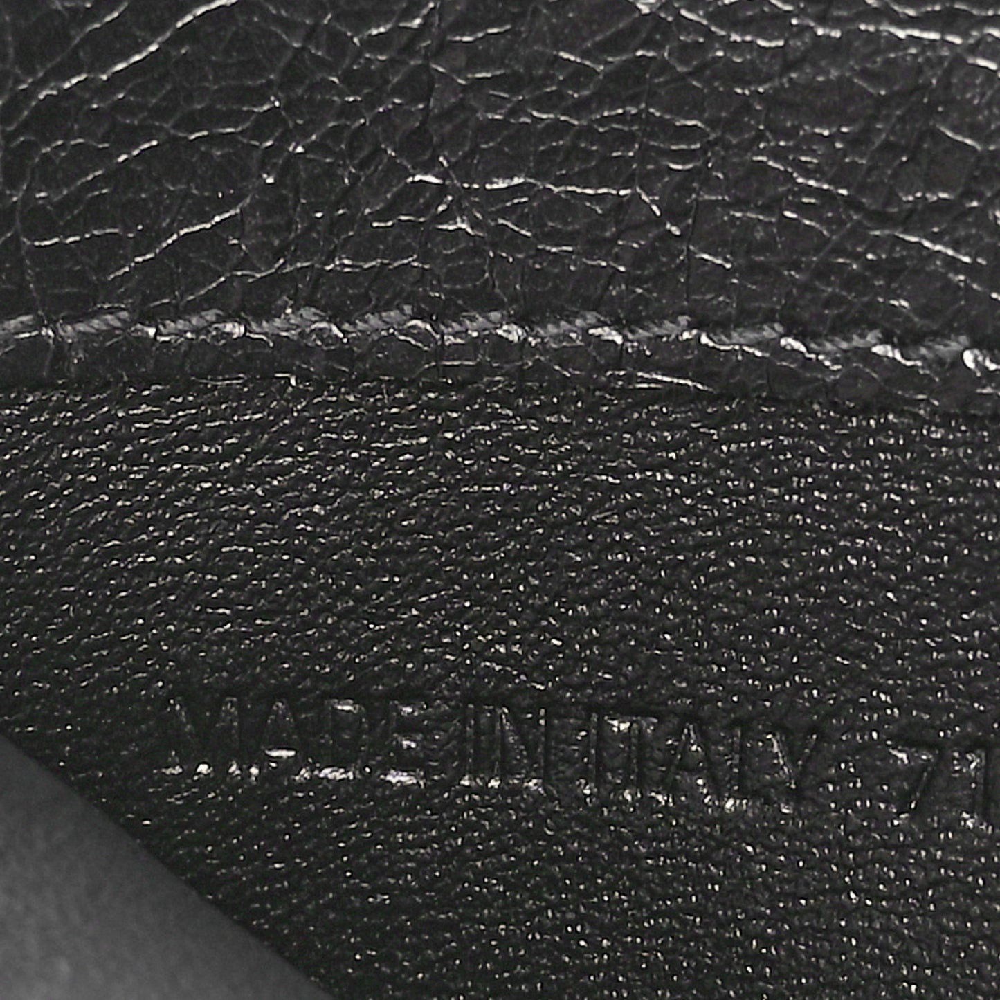 Agneau Le Cagole Coin Card Holder Black