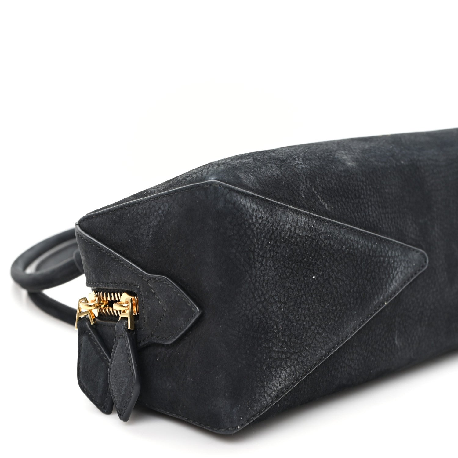 Alaia Nubuck Medium Le Teckel Bag Black Anthracite 9 of 10