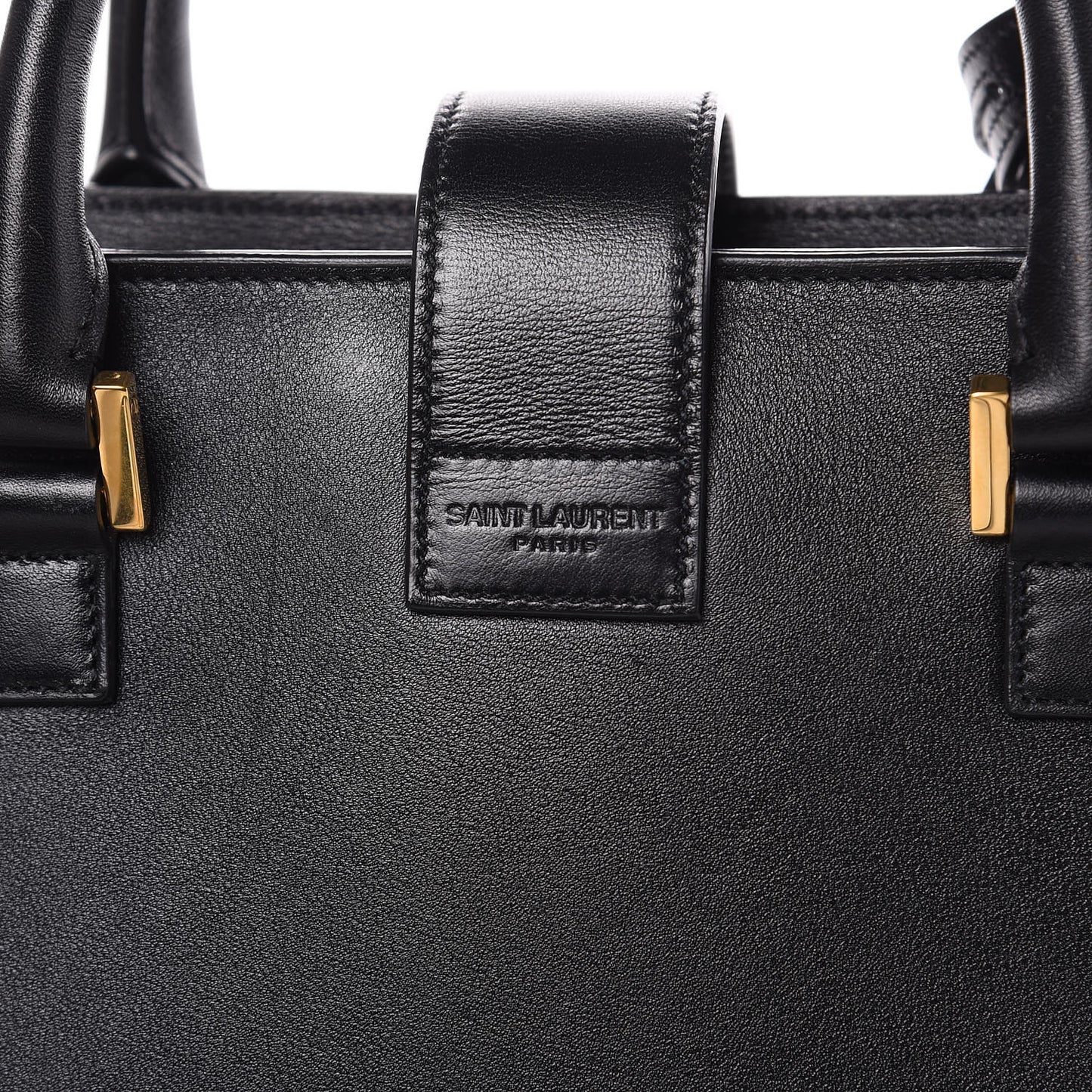 Smooth Calfskin Small Monogram Cabas Black