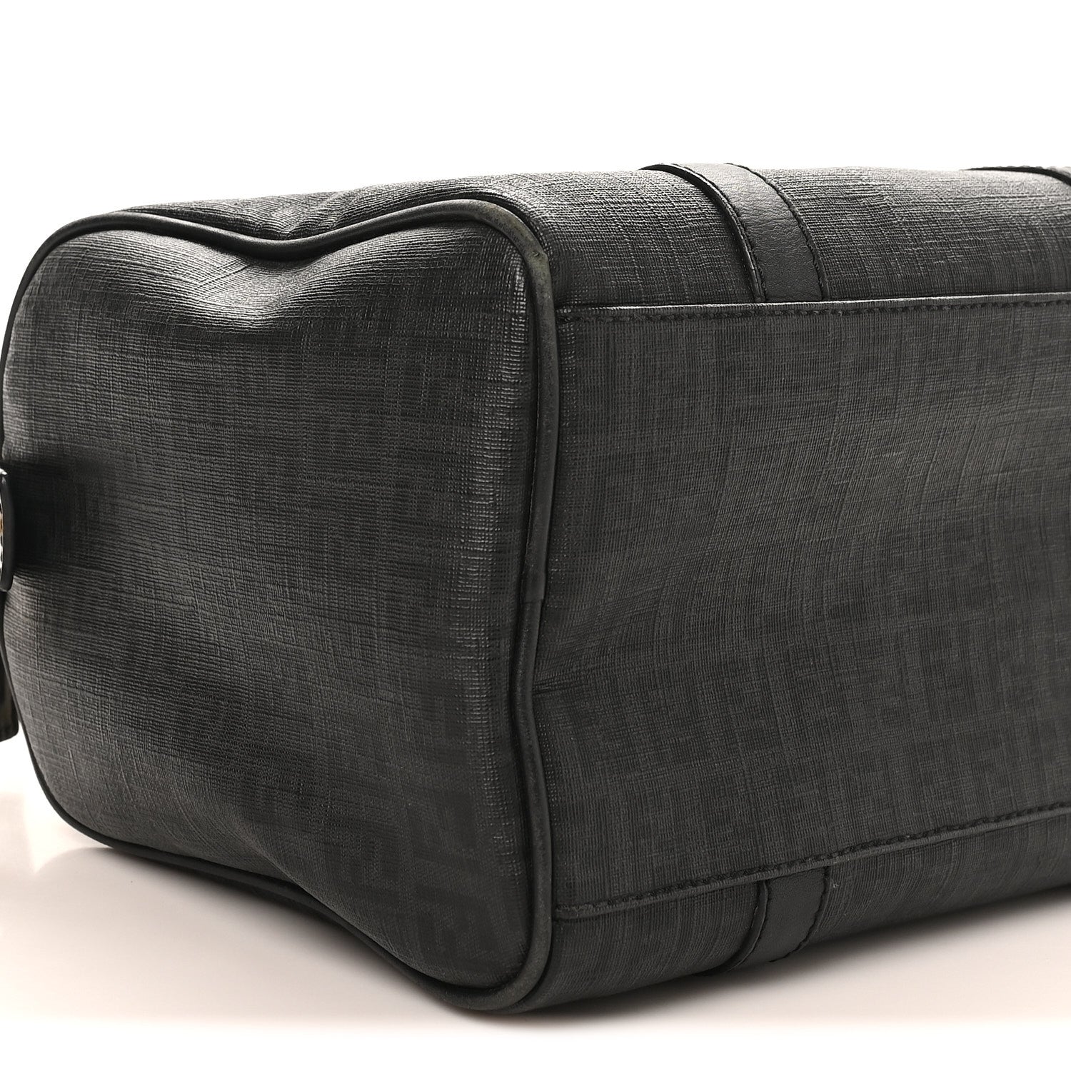 Fendi Zucchino Spalmati Vitello Small Boston Black 9 of 12