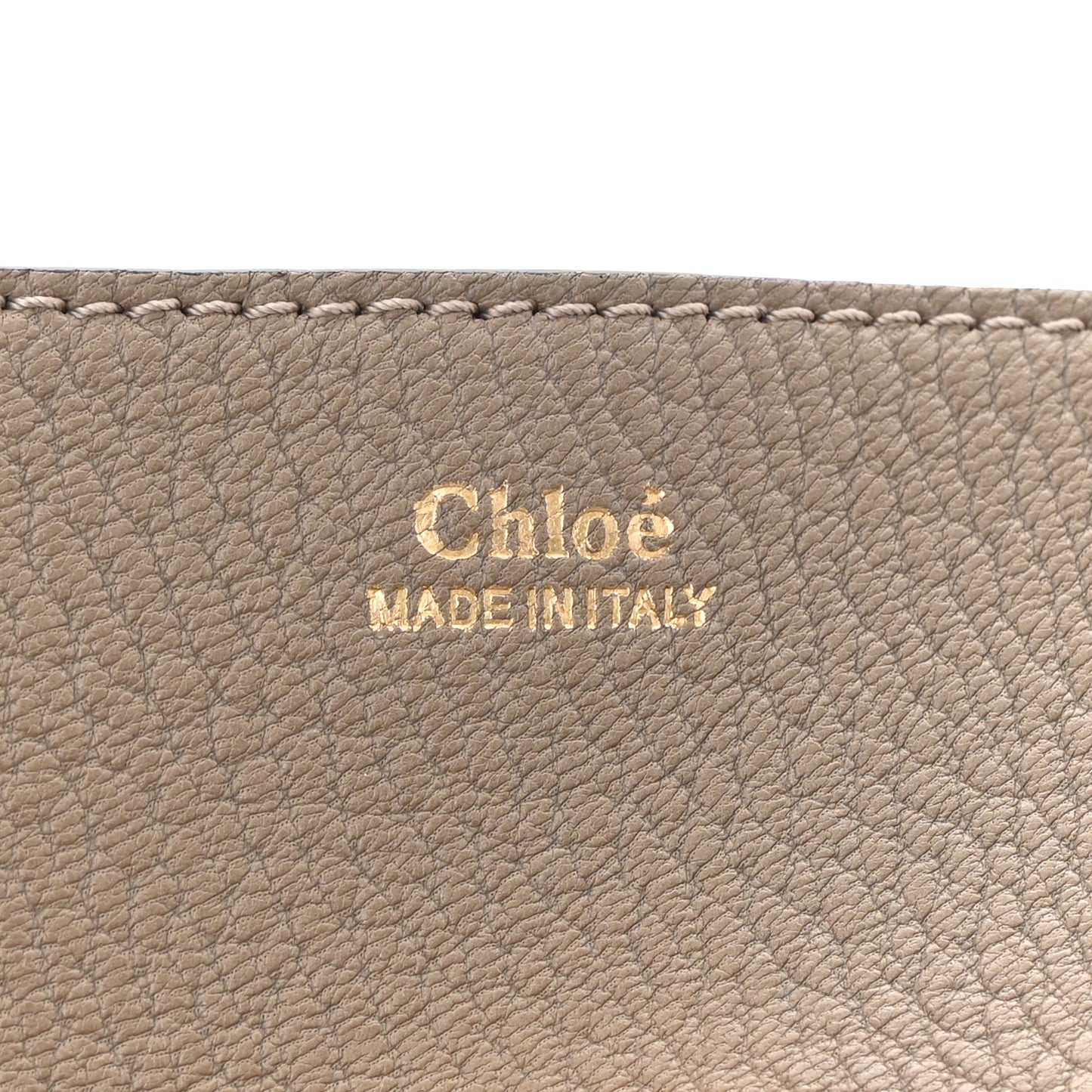 Grained Lambskin Drew Shoulder Bag Motty Grey