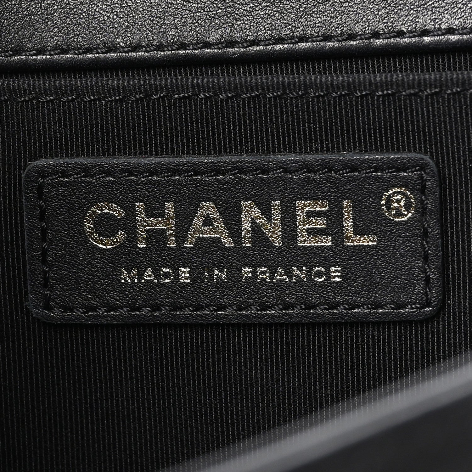 Chanel Lambskin Quilted Medium Boy Flap Black 6 of 10