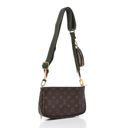 Louis Vuitton Monogram Multi Pochette Accessories Kaki 3 of 14