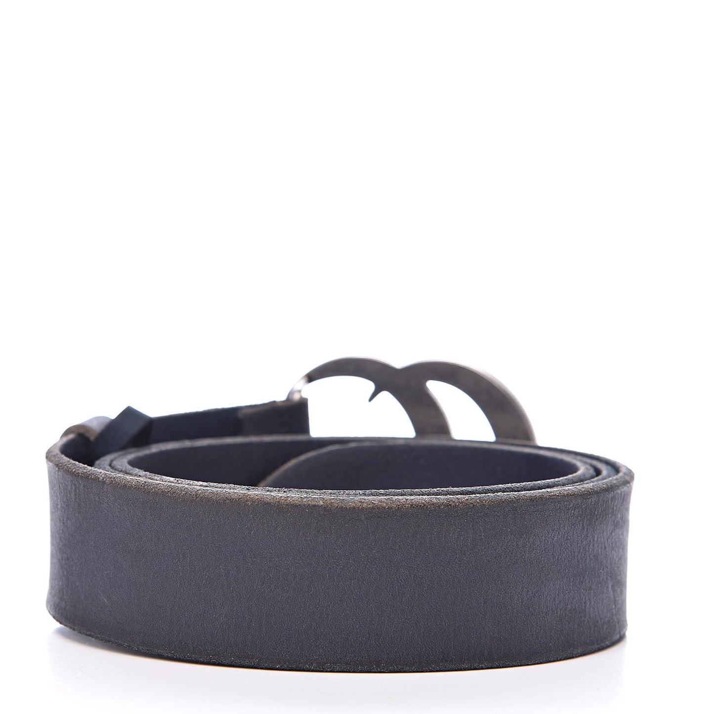 Cuoio Toscano Nickel Double Double G 40mm Belt 100 40 Blue