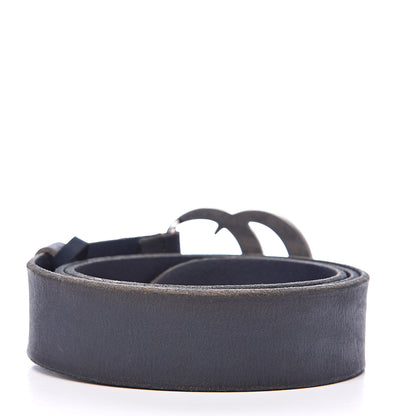 Gucci Cuoio Toscano Nickel Double Double G 40mm Belt 100 40 Blue 3 of 7