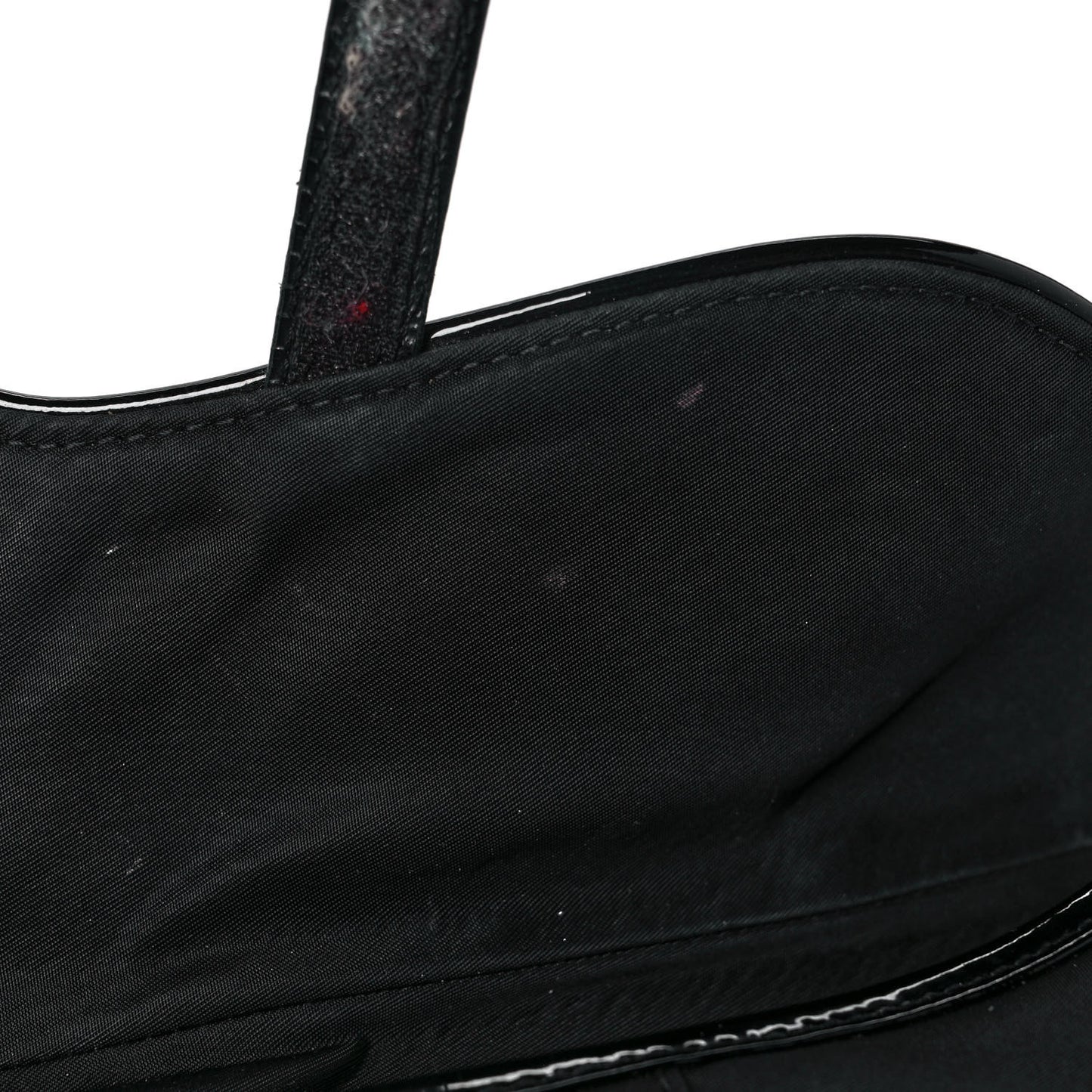 Nylon Saddle Bag Black