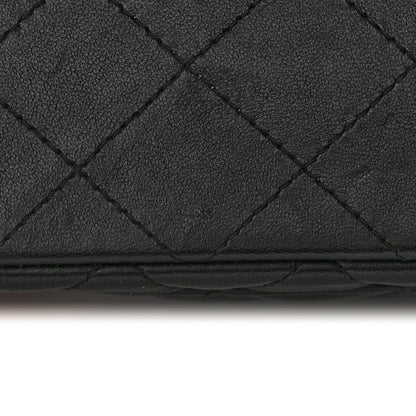 Chanel Lambskin Quilted Mini Rectangular Flap Black 12 of 16
