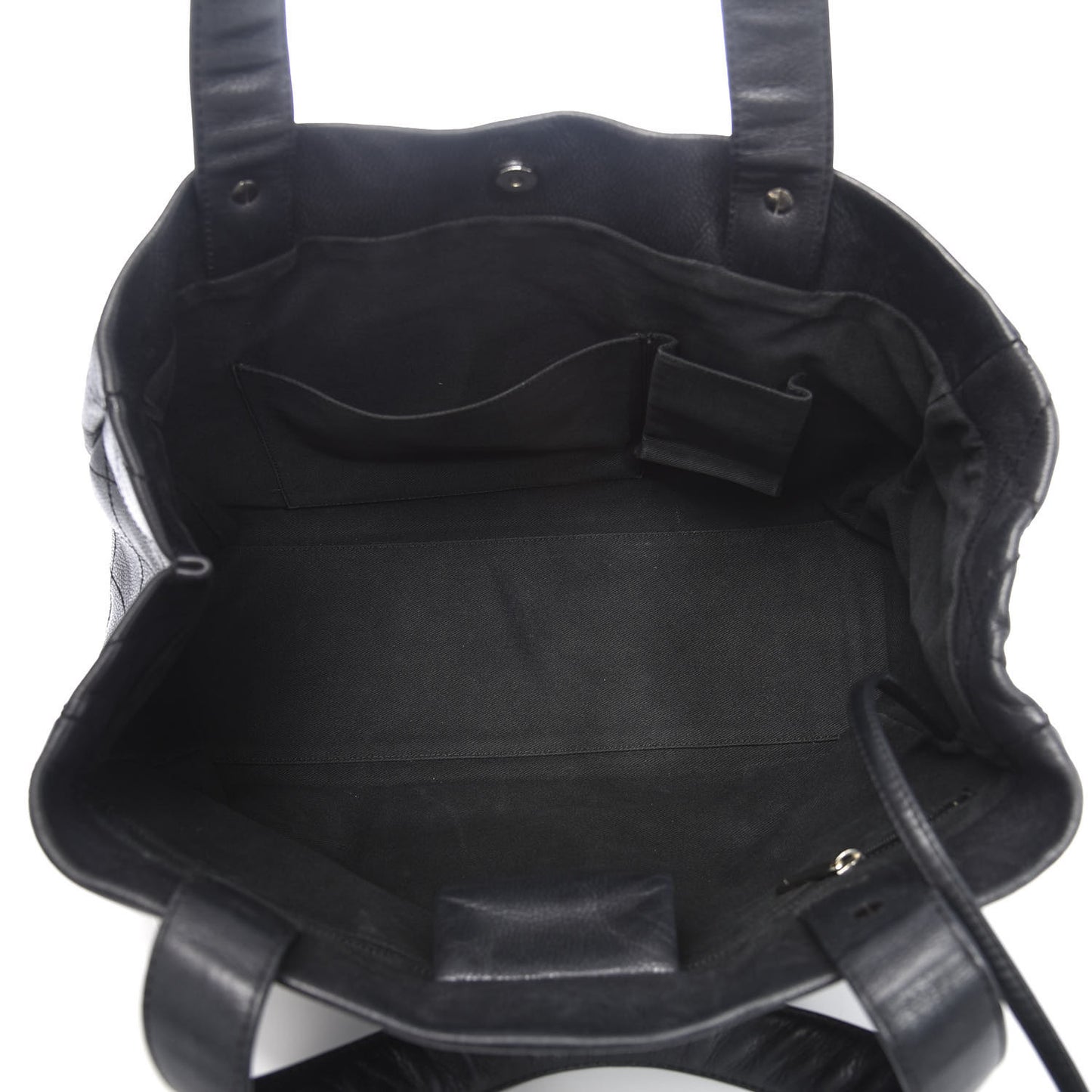 Caviar Executive Cerf Shopper Tote Black