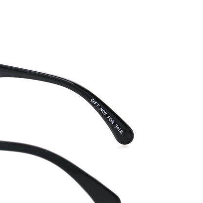 Chanel Acetate Crystal CC Butterfly Sunglasses 71417 Black 7 of 8