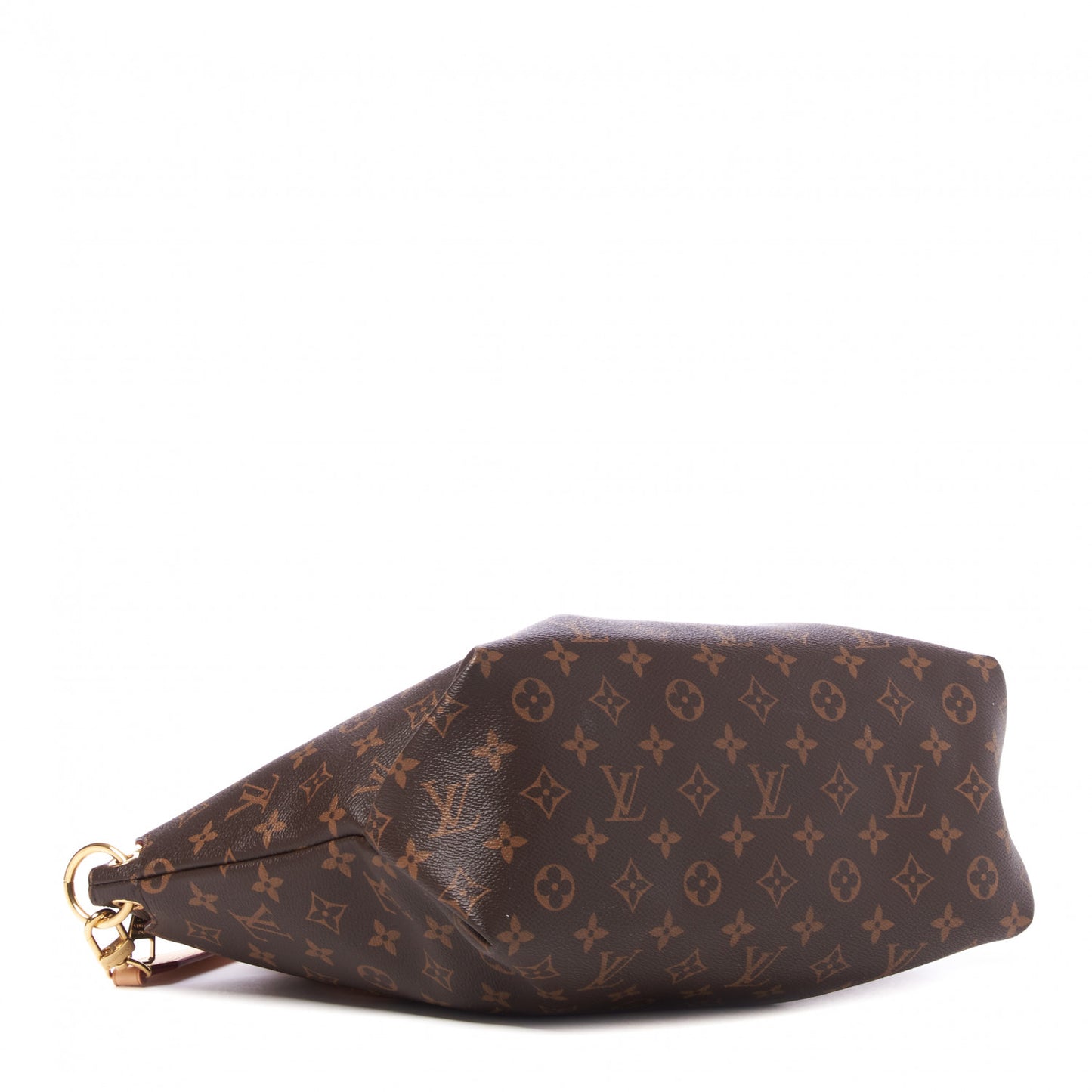 Monogram Flower Zipped Tote MM Beige