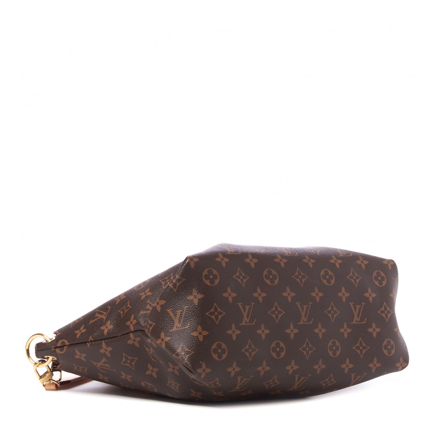 Louis Vuitton Monogram Flower Zipped Tote MM Beige 3 of 8