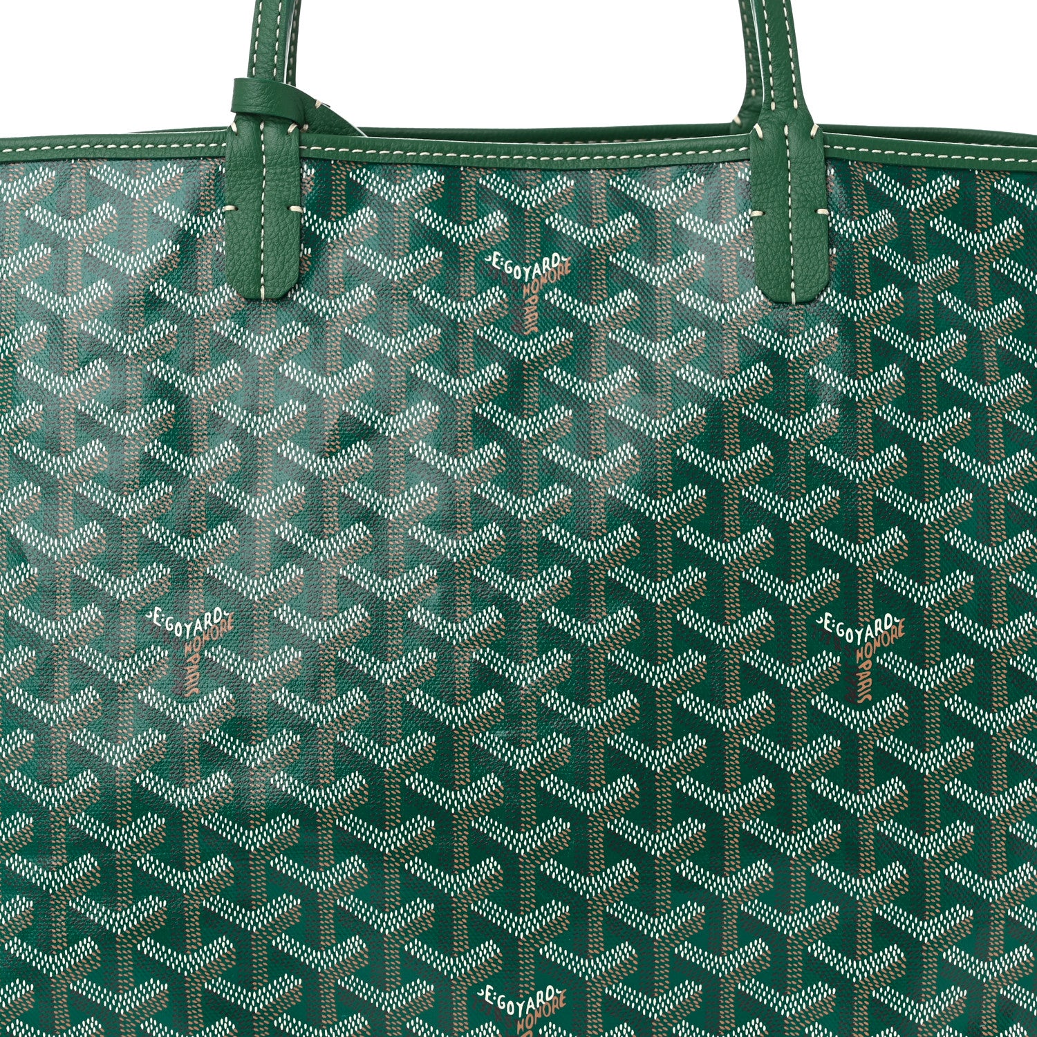 Goyard Goyardine Saint Louis PM Green 9 of 11