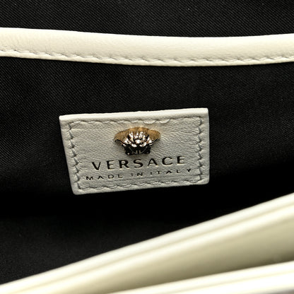 Versace Nappa Palazzo Sultan Shoulder Bag White 6 of 8