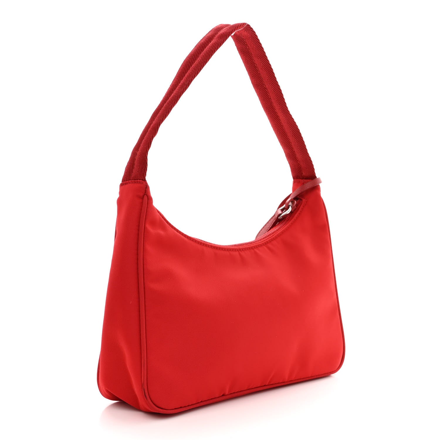 Prada Tessuto Nylon Mini Re-Edition 2000 Bag Rosso 3 of 13