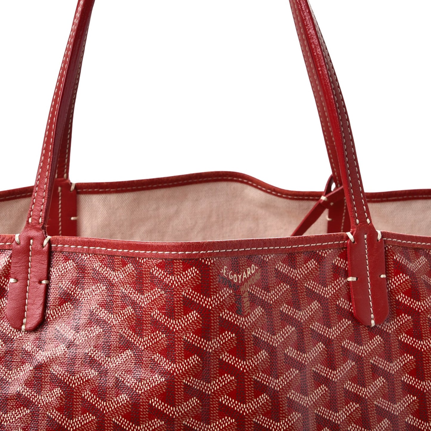 Goyardine Saint Louis GM Red