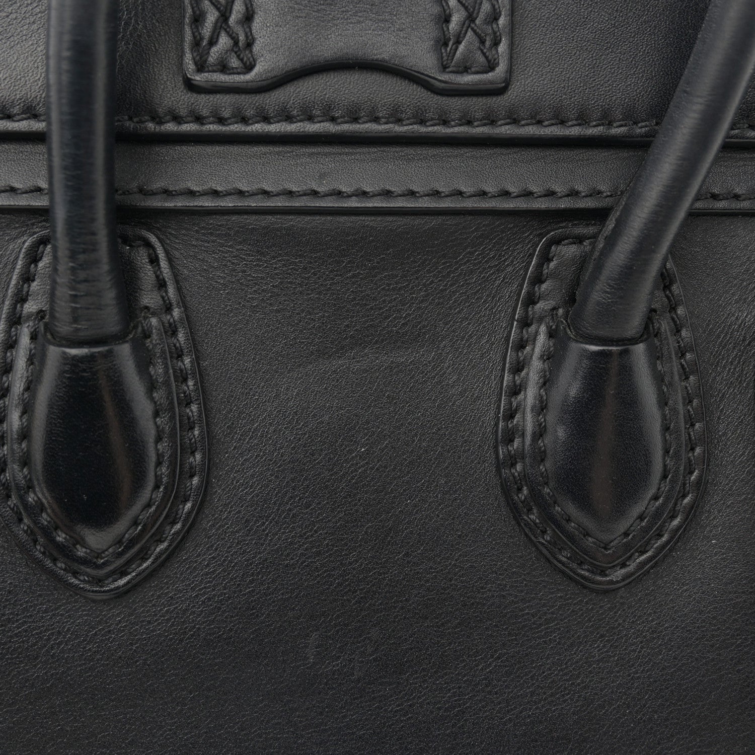 Celine Smooth Calfskin Nano Luggage Black 13 of 13