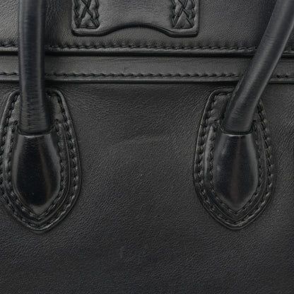 Celine Smooth Calfskin Nano Luggage Black 13 of 13