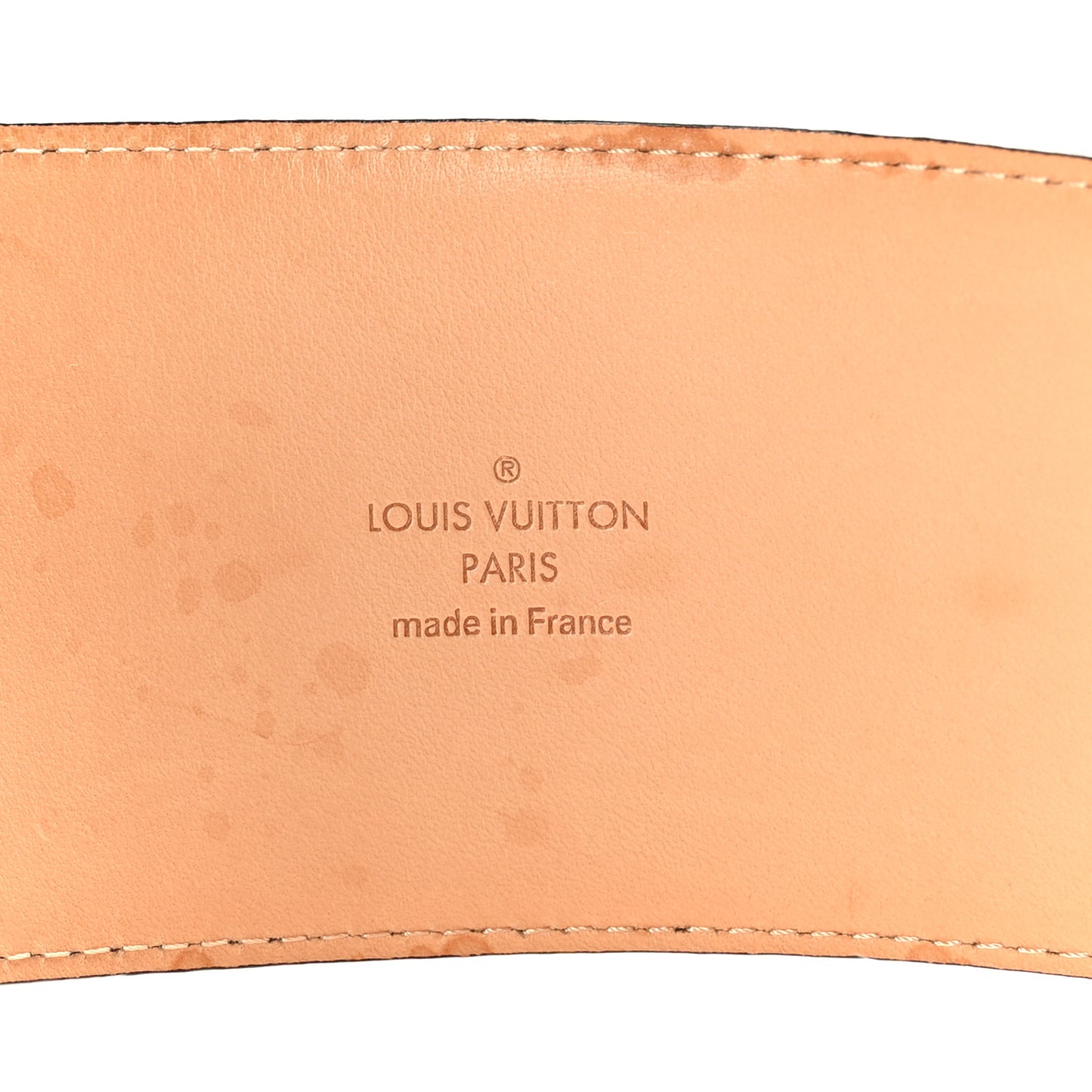 Patent LV Facettes Belt 75 30 Amarante