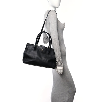 Chanel Calfskin Cerf Executive Shopper Tote Black 2 of 11