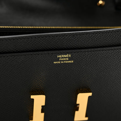 Hermes Epsom Constance Wallet To Go Black 6 of 10