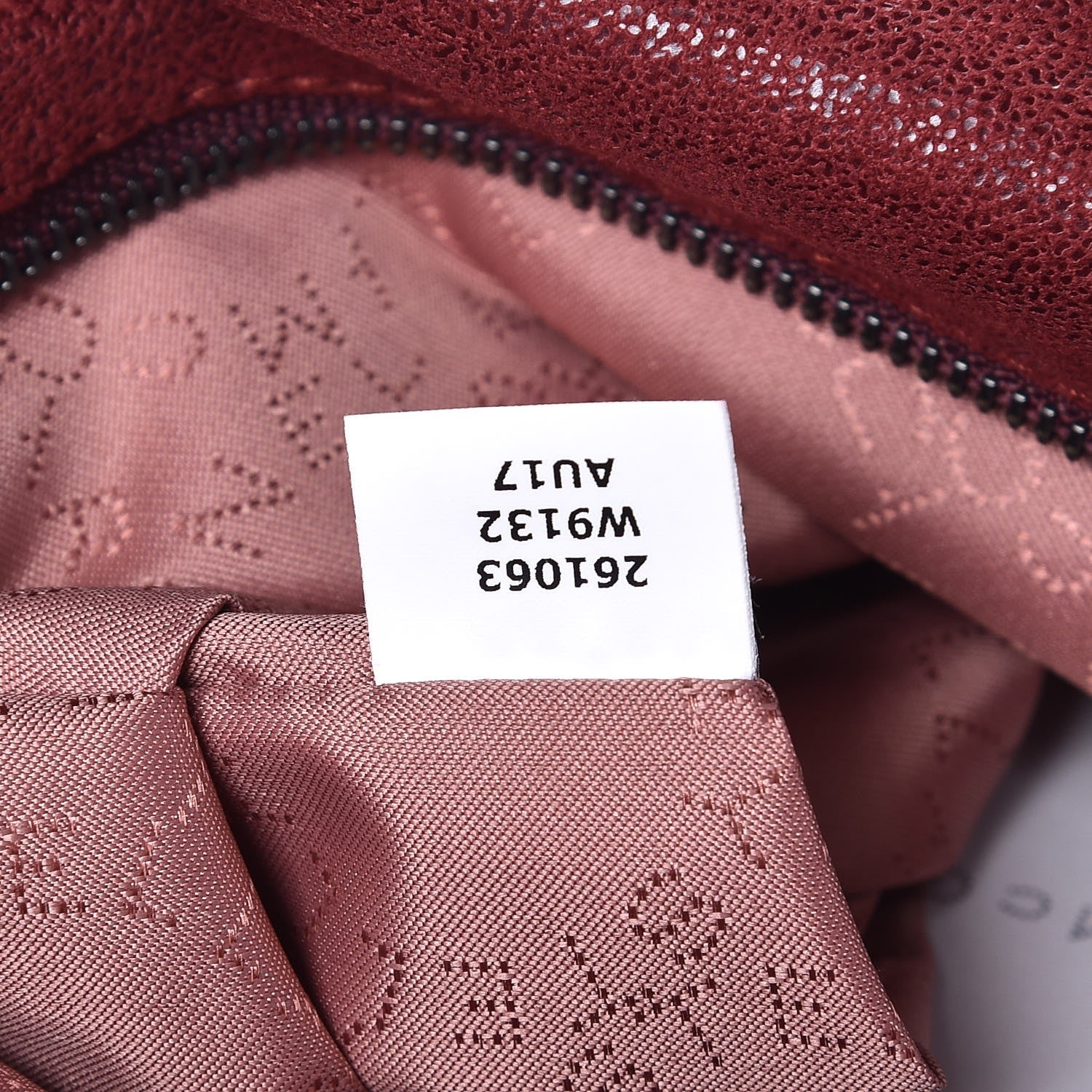 Stella McCartney Shaggy Deer Small Falabella Tote Ruby 7 of 7