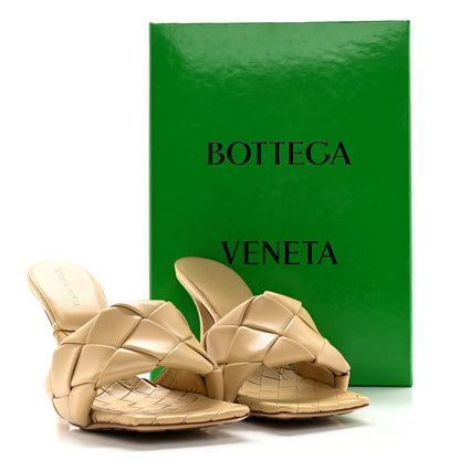 Bottega Veneta Nappa Maxi Intrecciato Lido Mule Sandals 40 Cane Sugar 8 of 8