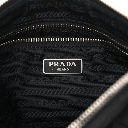 Prada Nylon Tessuto Impuntu Quilted Crossbody Bag Black 6 of 10