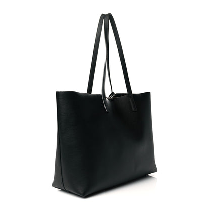 Saint Laurent Calfskin Large Shopping Tote Black 4 of 12