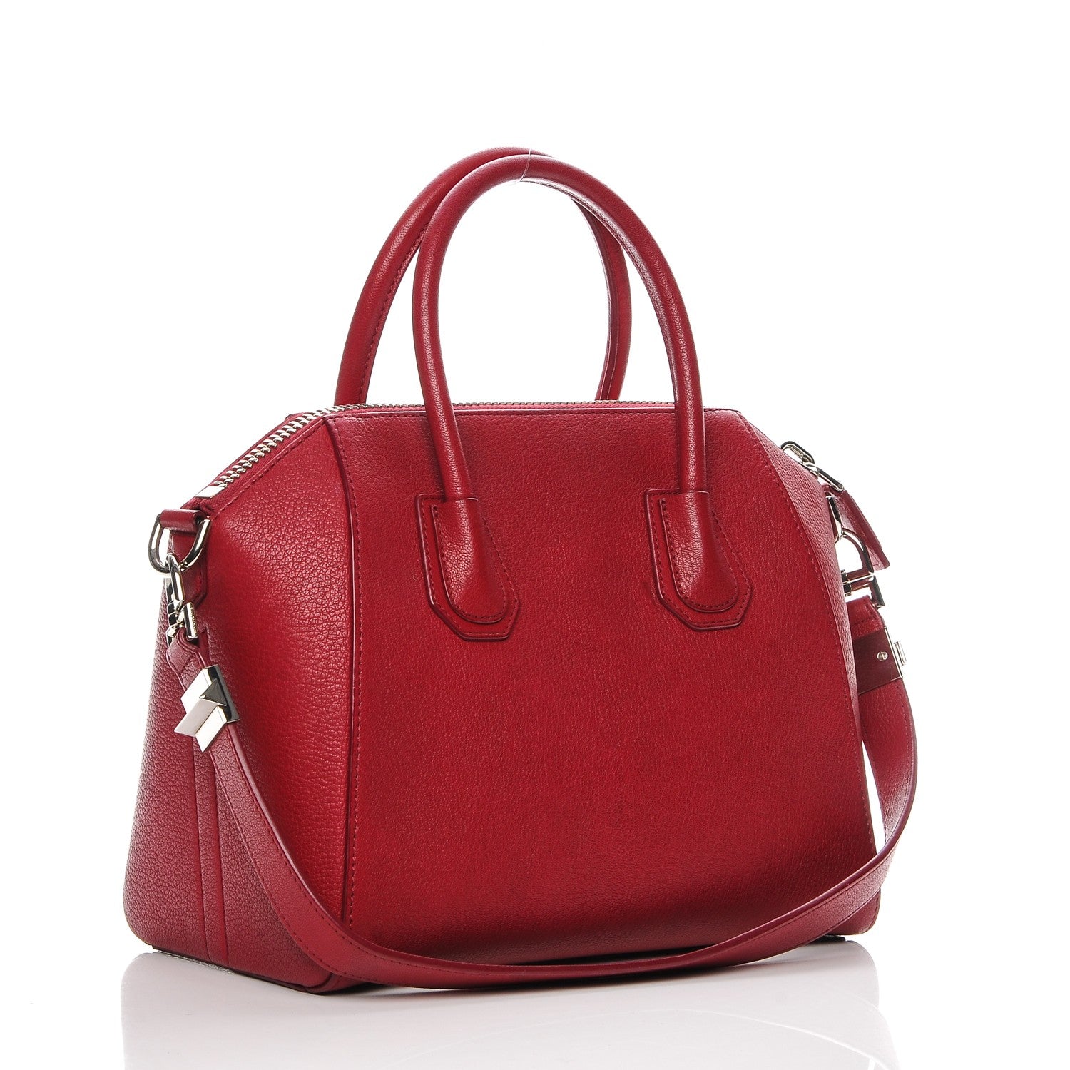 Givenchy Sugar Goatskin Small Antigona Raspberry 3 of 7