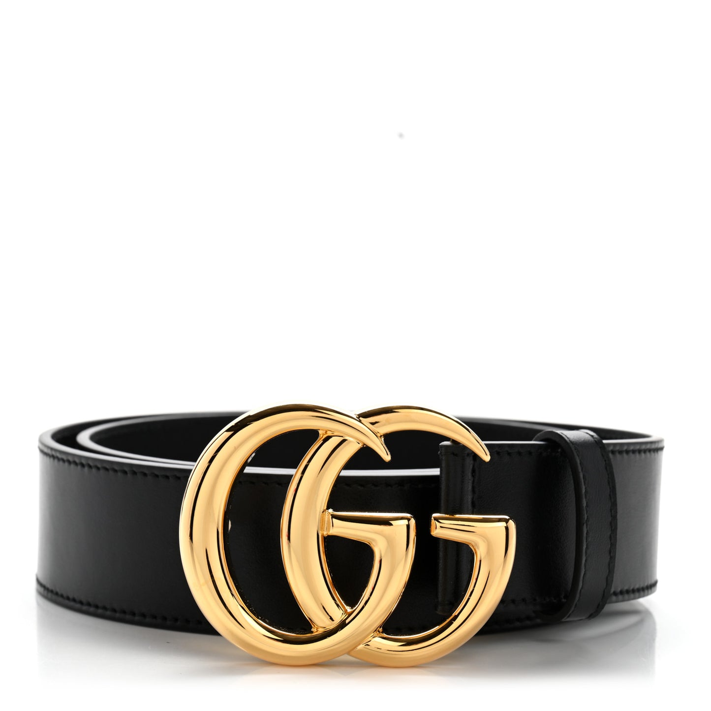 Calfskin Double G 40mm Belt 85 34 Black