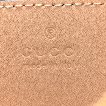 Gucci Denim GG Monogram Calfskin Small Shoulder Bag Souffle Rose 6 of 10