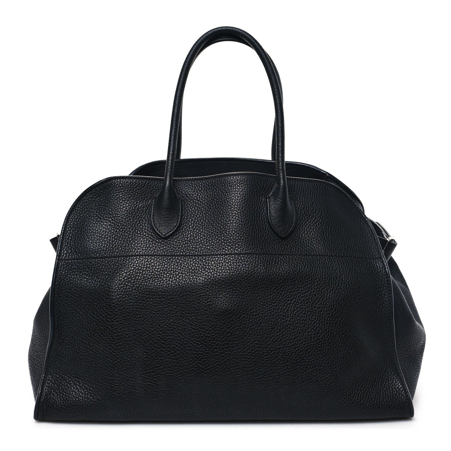 The Row Matte Grained Calfskin Soft Margaux 15 Black 1 of 12