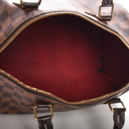 Louis Vuitton Damier Ebene Speedy 30 5 of 11