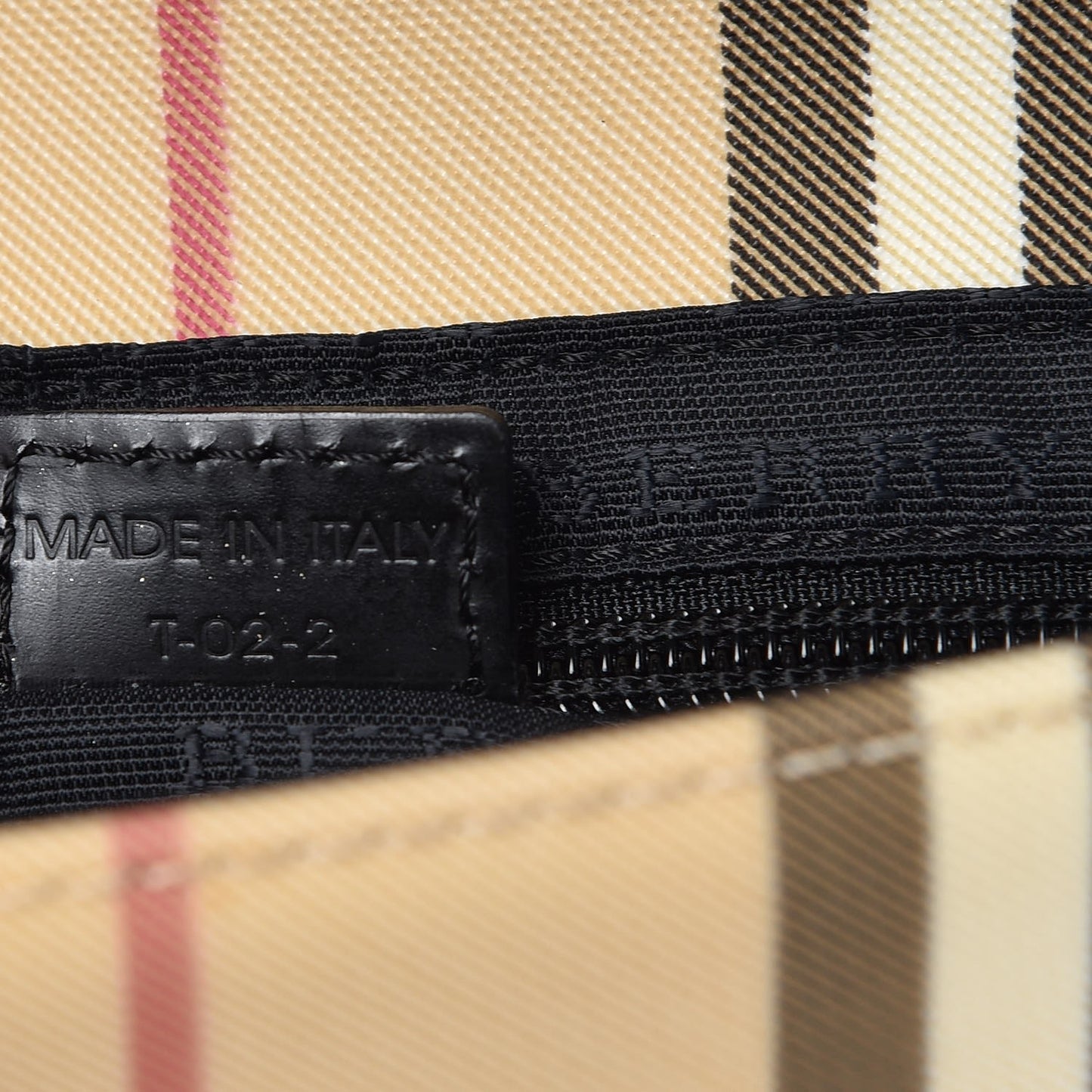 House Check Shoulder Bag Black