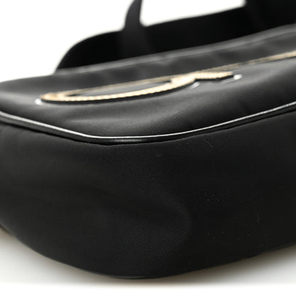 Jimmy Choo Nylon Lorelle Logo Camera Bag Black 9 of 11