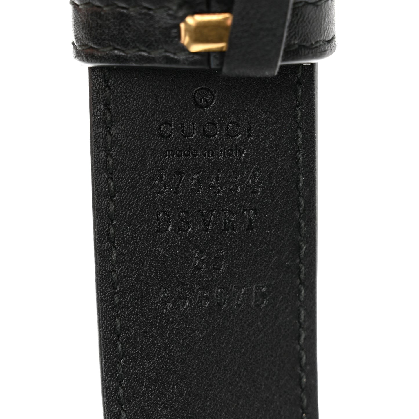 Calfskin Matelasse GG Marmont Belt Bag 85 34 Black