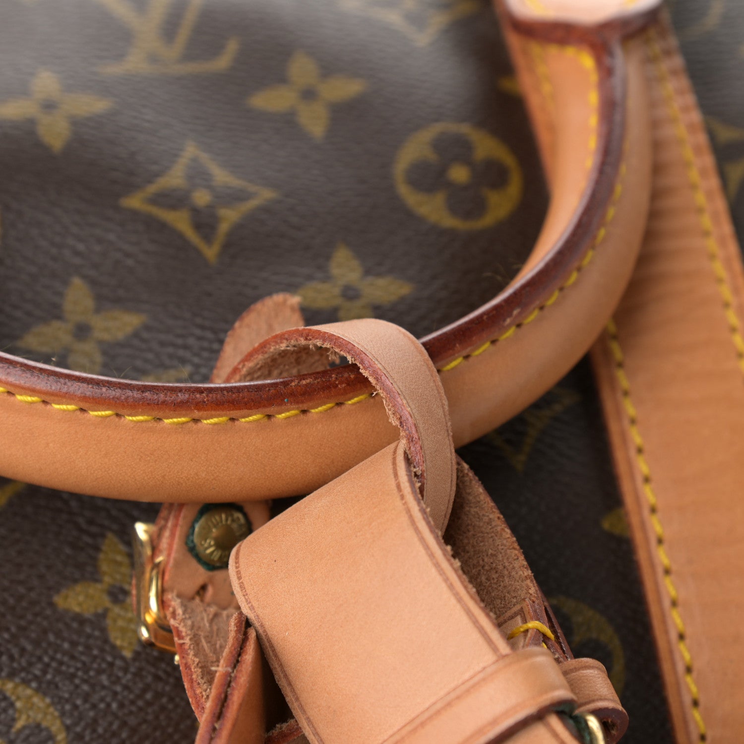 Louis Vuitton Monogram Keepall Bandouliere 55 12 of 15