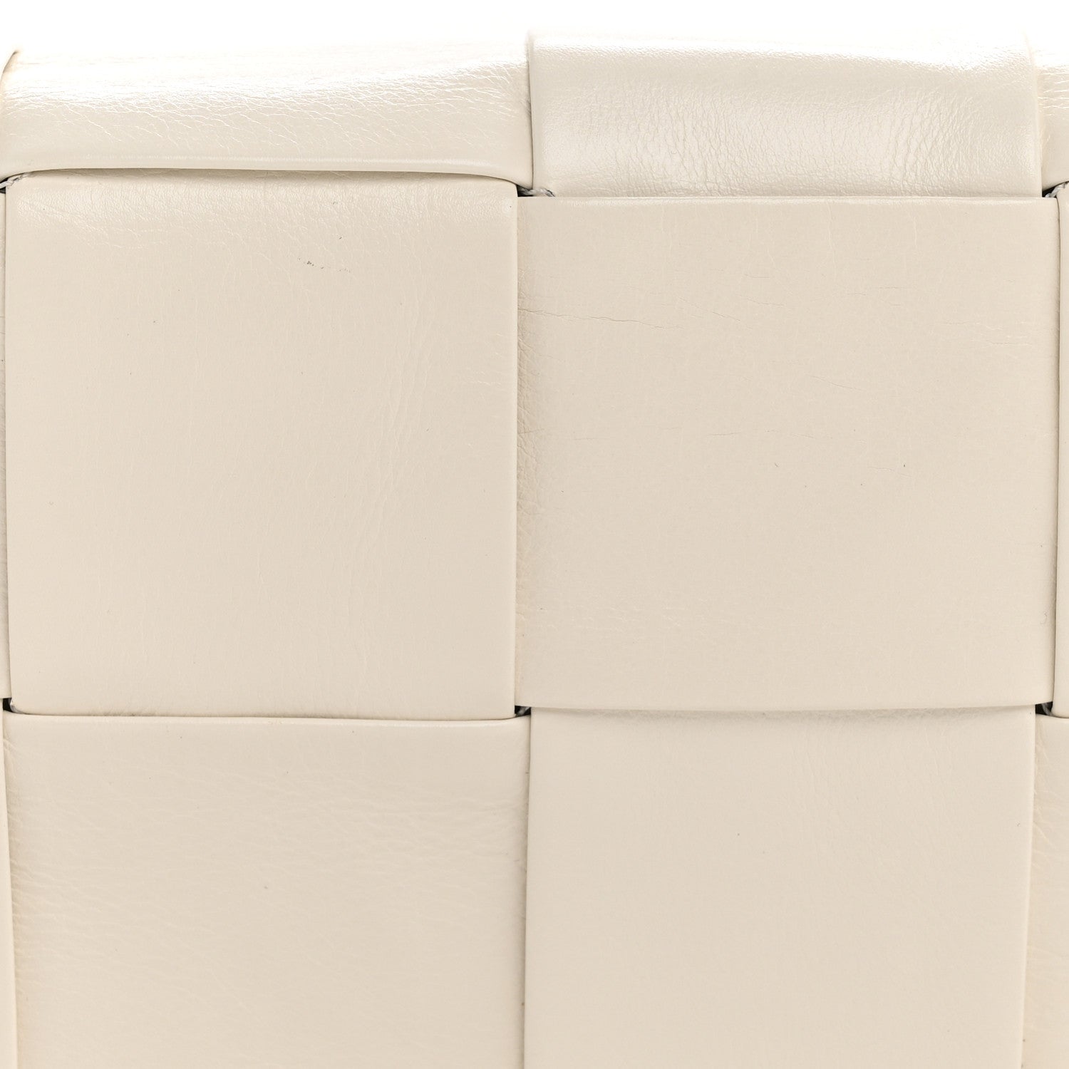 Bottega Veneta Paper Calfskin Intrecciato Cassette Belt Bag White 7 of 12